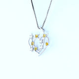 18KT WHITE GOLD LADIES PENDANT (PE0001501)