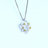 18KT WHITE GOLD LADIES PENDANT (PE0001501)