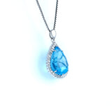 18KT WHITE GOLD LADIES PENDANT (PE0001503)