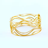 22KT YELLOW GOLD BANGLE (BA0000809)