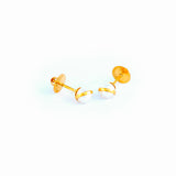 22KT YELLOW GOLD EAR STUD (ES0001172)
