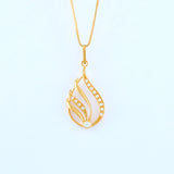 22KT YELLOW GOLD LADIES PENDANT (PE0000012)