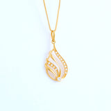 22KT YELLOW GOLD LADIES PENDANT (PE0000012)
