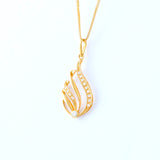 22KT YELLOW GOLD LADIES PENDANT (PE0000012)