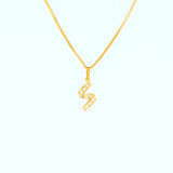 22KT YELLOW GOLD LADIES PENDANT (PE0000580)