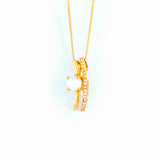 22KT YELLOW GOLD PEARL PENDANT (PE0000834)