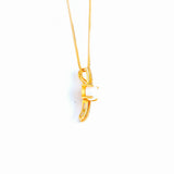 22KT YELLOW GOLD PEARL PENDANT (PE0000834)