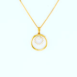 22KT YELLOW GOLD LADIES PENDANT(PE0000945)