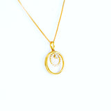 22KT YELLOW GOLD LADIES PENDANT(PE0000945)