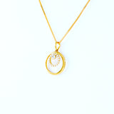 22KT YELLOW GOLD LADIES PENDANT(PE0000945)