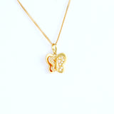 22KT YELLOW GOLD LADIES PENDANT (PE0000973)