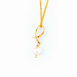 22KT YELLOW GOLD PEARL PENDANT (PE0001701)