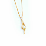 22KT YELLOW GOLD PEARL PENDANT (PE0001708)