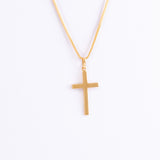 22KT YELLOW GOLD CROSS PENDANT (CR0000005)