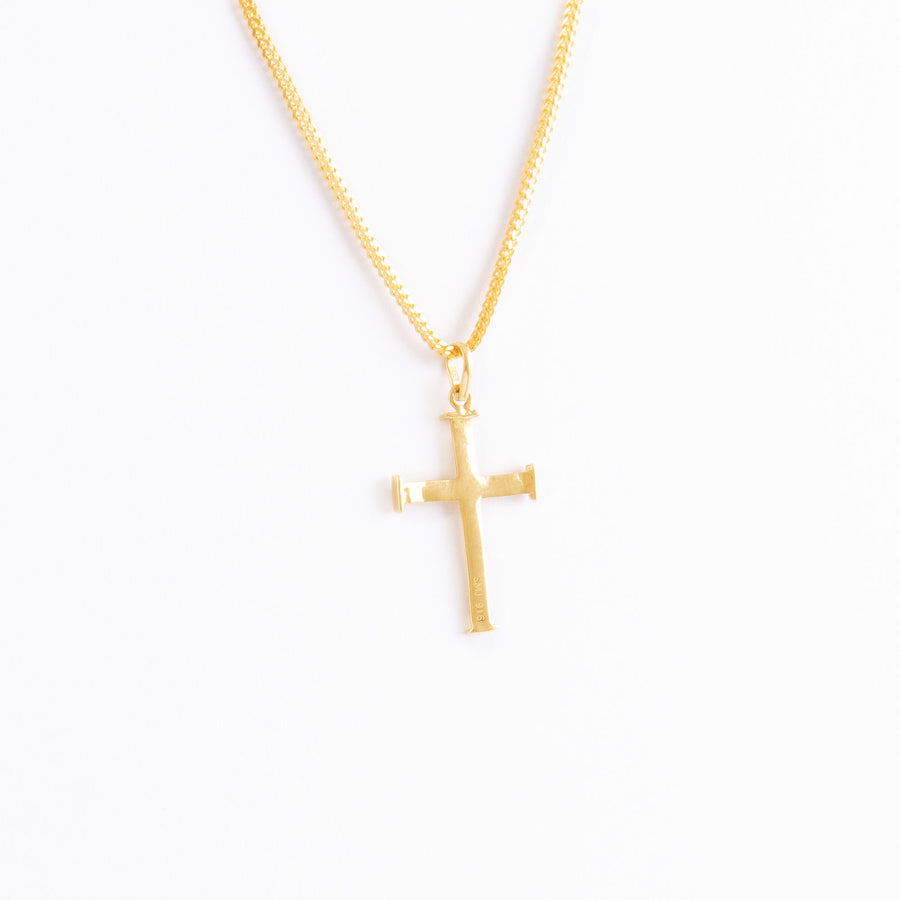 22KT YELLOW GOLD CROSS PENDANT (CR0000034)