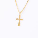 22KT YELLOW GOLD CROSS PENDANT (CR0000035)