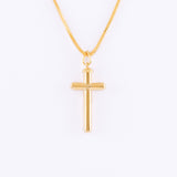 22KT YELLOW GOLD CROSS PENDANT (CR0000066)