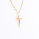 22KT YELLOW GOLD CROSS PENDANT (CR0000066)