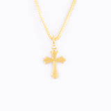 22KT YELLOW GOLD CROSS PENDANT (CR0000067)