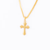 22KT YELLOW GOLD CROSS PENDANT (CR0000067)