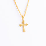 22KT YELLOW GOLD CROSS PENDANT (CR0000067)