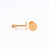 22KT YELLOW GOLD EAR STUD (ES0001491)