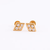 22KT YELLOW GOLD EAR STUD (ES0001548)