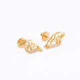 22KT YELLOW GOLD EAR STUD (ES0001554)