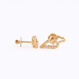 22KT YELLOW GOLD EAR STUD (ES0001554)