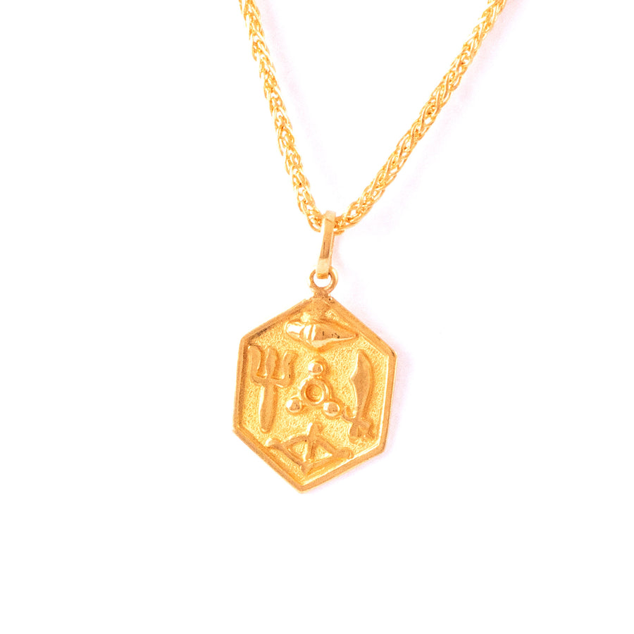 22KT YELLOW GOLD PANCHAUDA (PA0000013)