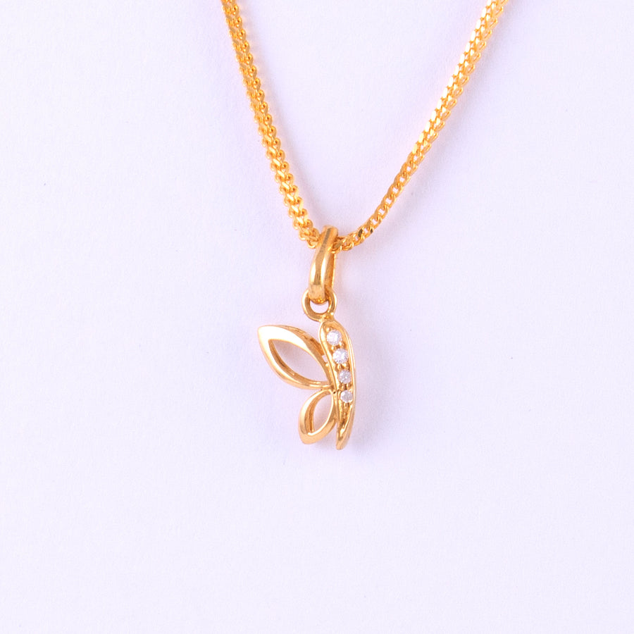 22KT YELLOW GOLD PENDANT (PE0001545)