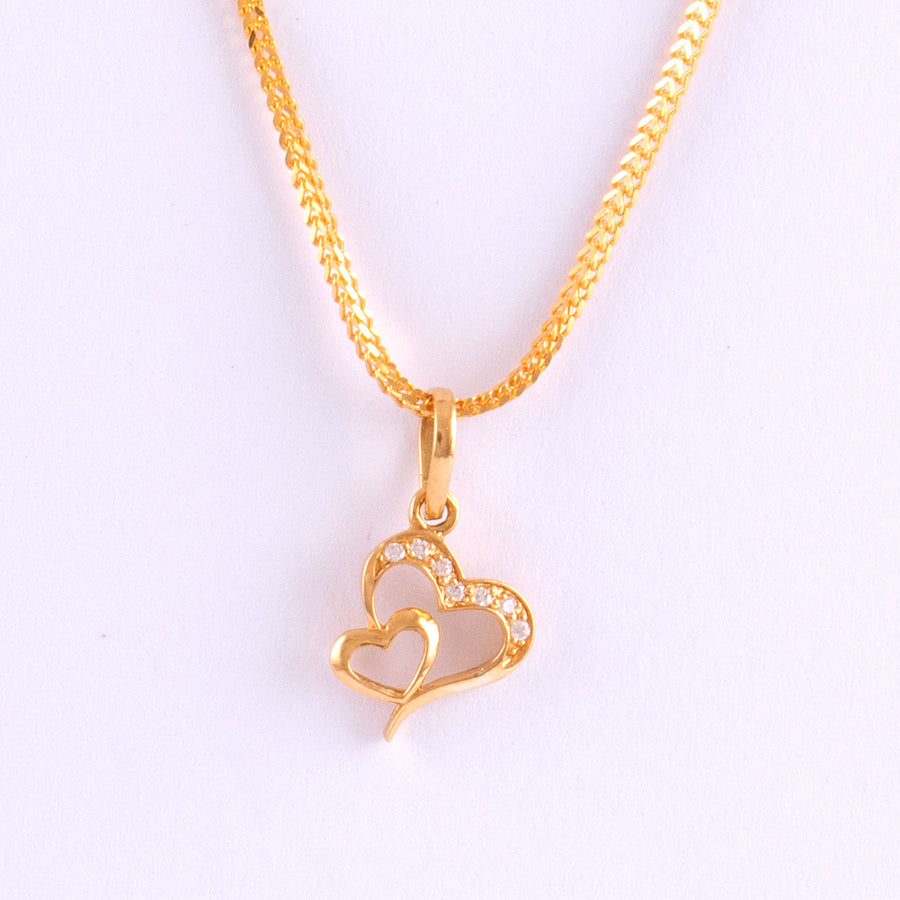 22KT YELLOW GOLD PENDANT (PE0002126)