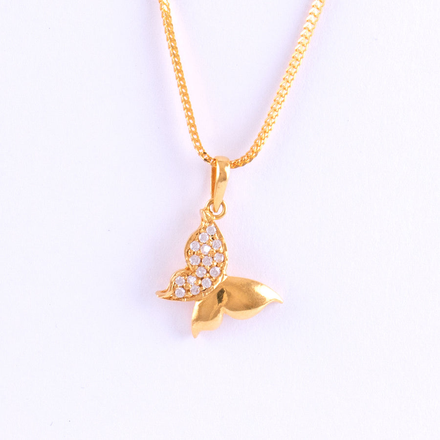 22KT YELLOW GOLD PENDANT (PE0002325)