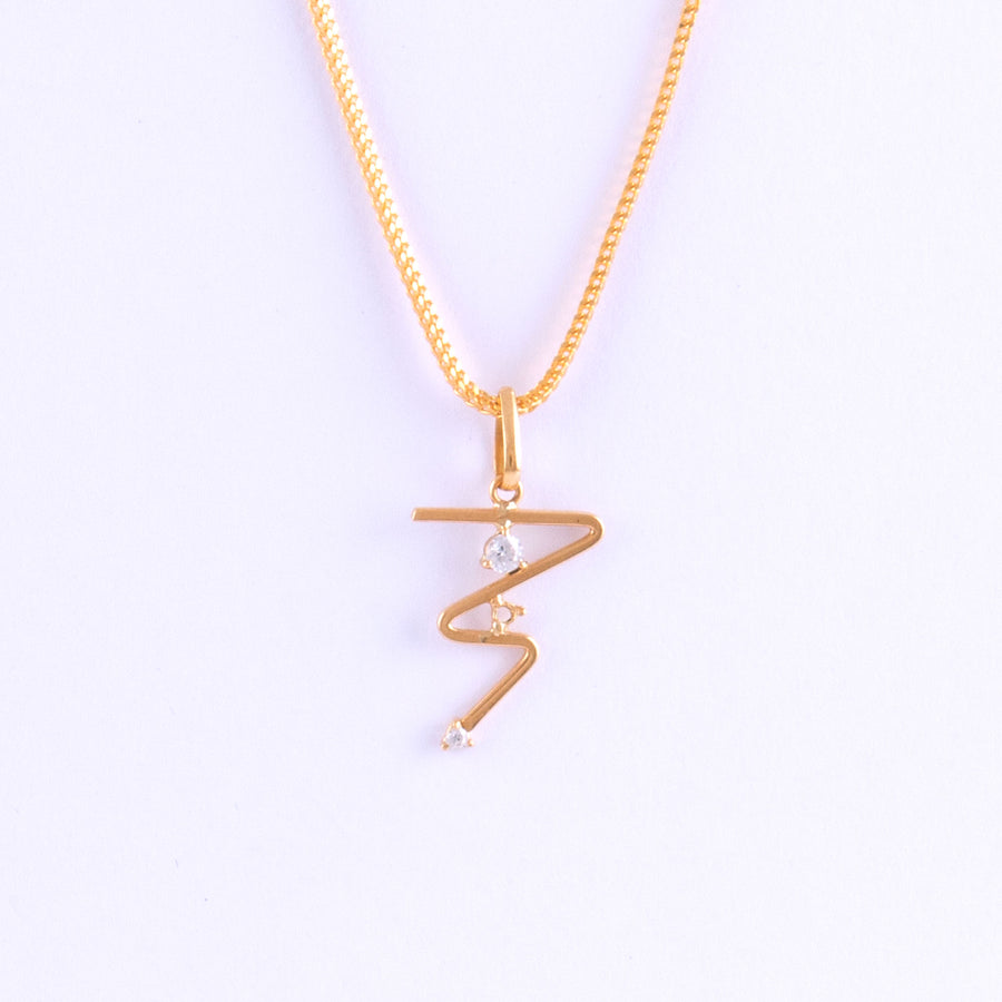 22KT YELLOW GOLD PENDANT (PE0002355)