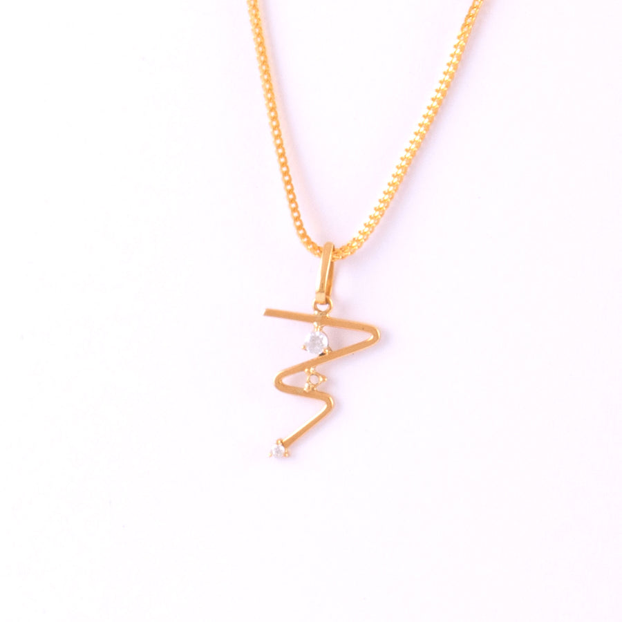 22KT YELLOW GOLD PENDANT (PE0002355)
