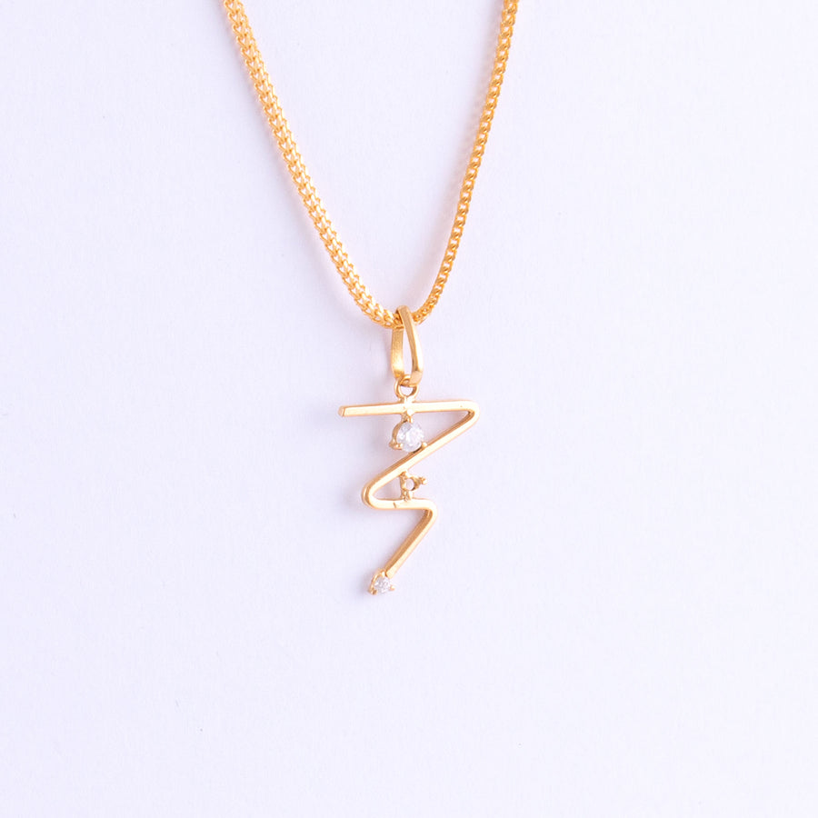 22KT YELLOW GOLD PENDANT (PE0002355)