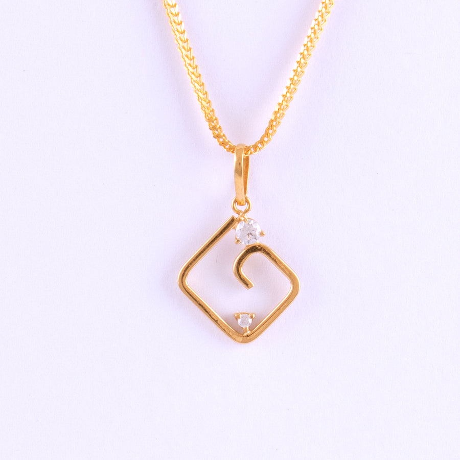 22KT YELLOW GOLD PENDANT (PE0002361)