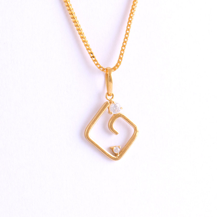 22KT YELLOW GOLD PENDANT (PE0002361)