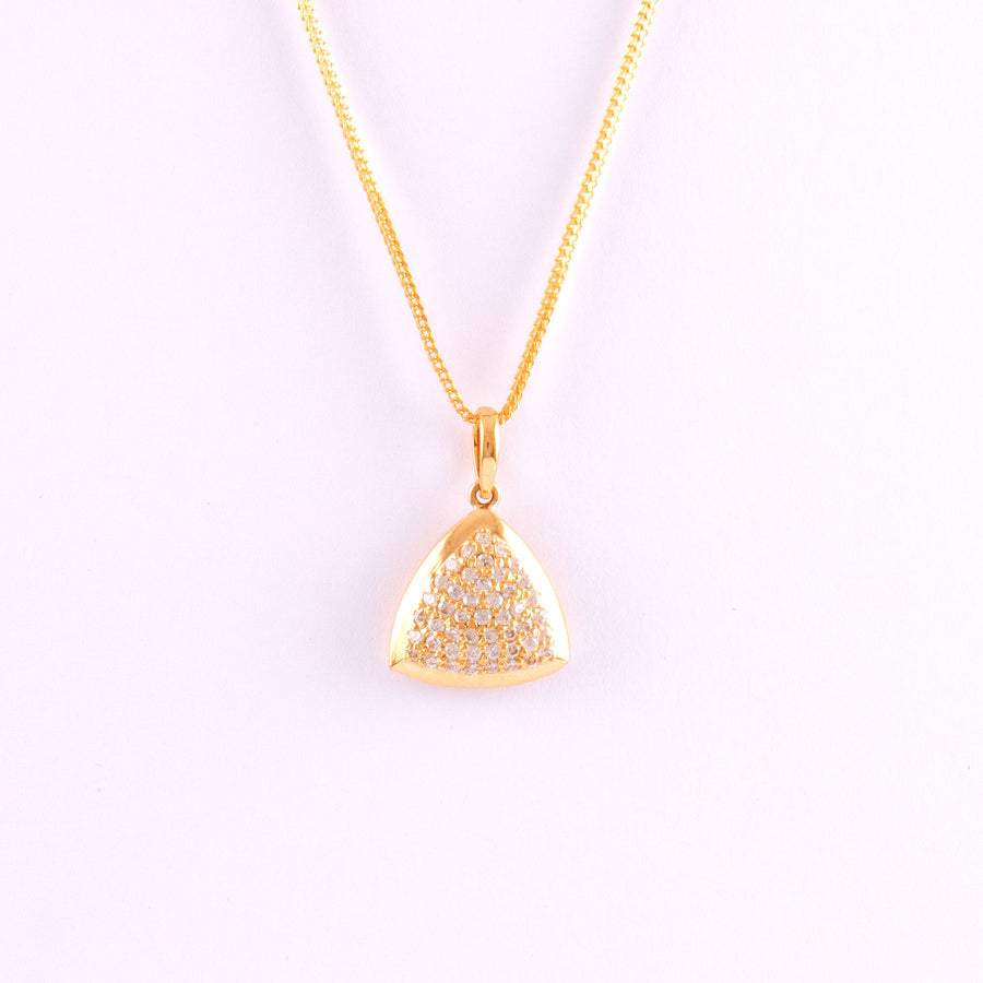 22KT YELLOW GOLD PENDANT (PE0002397)