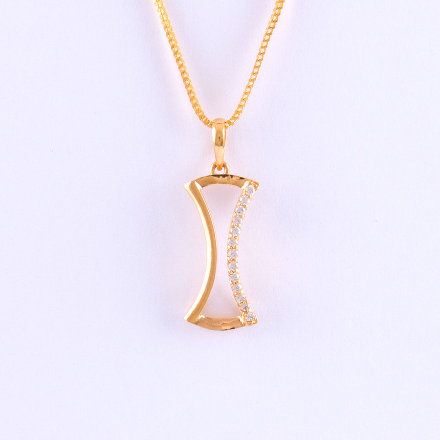 22KT YELLOW GOLD PENDANT (PE0002399)