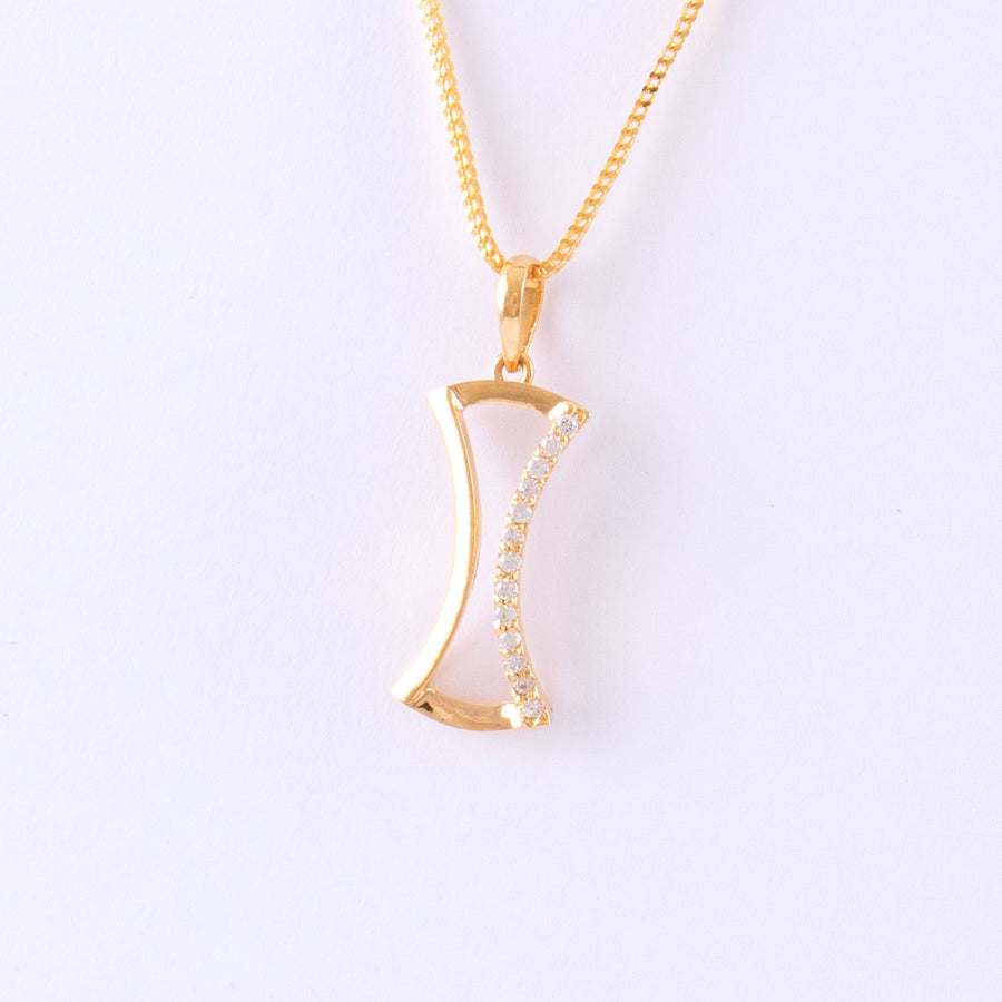 22KT YELLOW GOLD PENDANT (PE0002399)