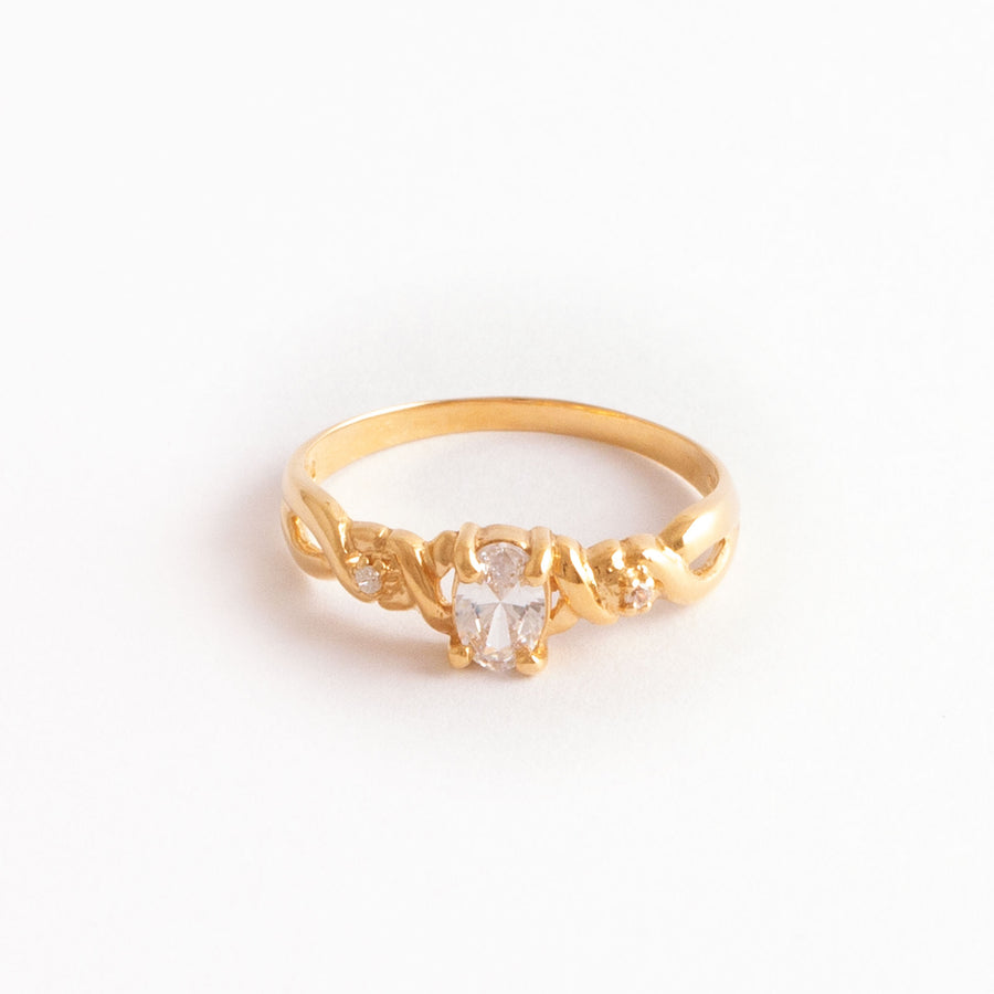 22KT YELLOW GOLD LADIES RING (RI0001953)