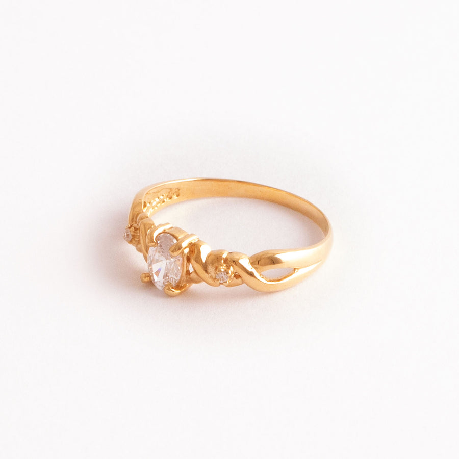 22KT YELLOW GOLD LADIES RING (RI0001953)
