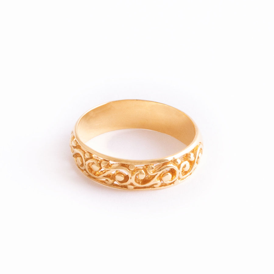 22KT YELLOW GOLD LADIES RING (RI0002525)