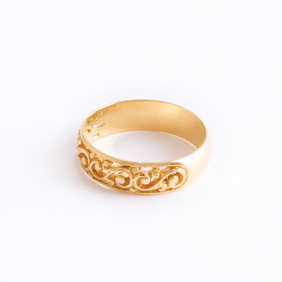 22KT YELLOW GOLD LADIES RING (RI0002525)
