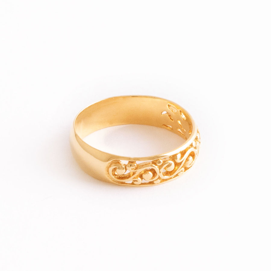 22KT YELLOW GOLD LADIES RING (RI0002525)