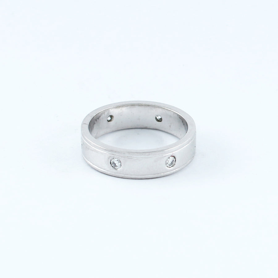 18KT WHITE GOLD LADIES RING (RI0001690)