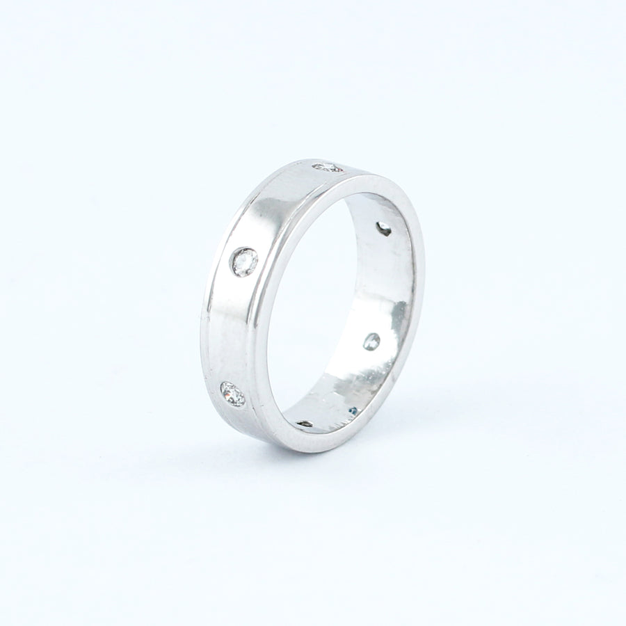 18KT WHITE GOLD LADIES RING (RI0001690)