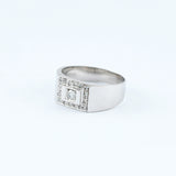 18KT WHITE GOLD RING (07DR19-18K108)