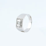 18KT WHITE GOLD RING (07DR19-18K108)